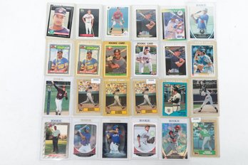 Rookie Card Lot Late 1980s Early 1990s