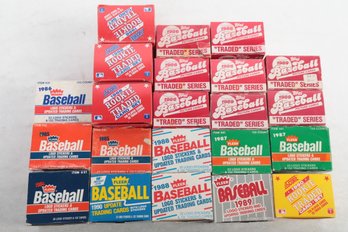 Large  Lot Of Topps Score And Fleer Baseball Update And Traded Sets. These Sets Do Not Have The Big Rookies