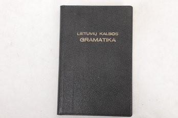 Uncommon Thompson, Connecticut Lithuanian Imprint 1938