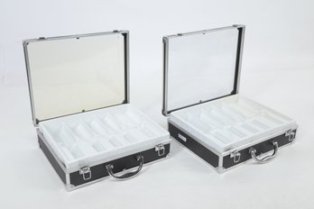 2 Travel Cases For Round & Paddle Brushes