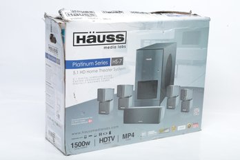 New, Open Box: Hauss Media Labs Platinum Series  HS-7 5.1 HD Home Theater System