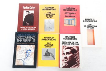 MODERN ART 4 Vintage Harold Rosenberg Books