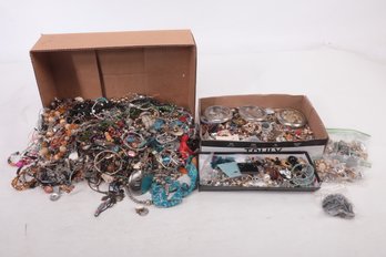 Large Lot Of Costume Jewelry ~ UNSORTED!!!