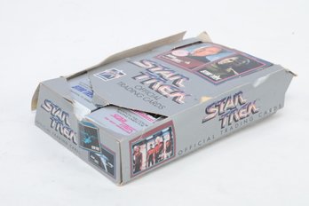 Grouping Of Star Trek Trading Cards Sealed Packs