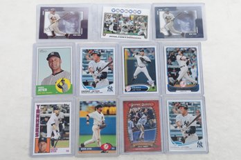 Lot Of 11 Baseball Cards All Derek Jeter Very Cool Cards