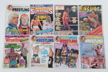 1980s And 1990'S Wrestling Magazines With Hulk Hogan,  And Others