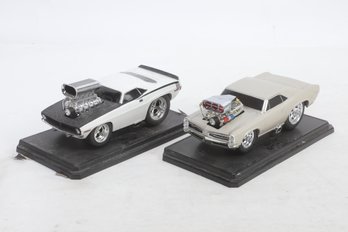 Muscle Machine 1/18 Scale Pontiac GTO And Plymouth Cuda