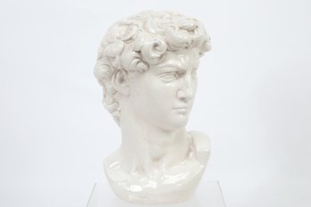 David Of Michelangelo Ceramic Bust