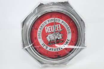 New: Reuzel Advertising Neon Clock