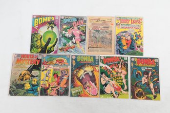 Lot Of 12c 12 Cent DC Comic Books Silverage Brave And Bold Justice League More
