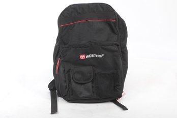 Pre Owned Black & Red Wusthof Heavy Duty Backpack
