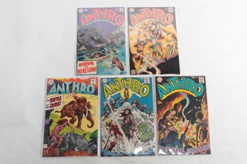 DC Anthro Comic Books 1 2 3 4 5  Nice Shape 12c Silverage