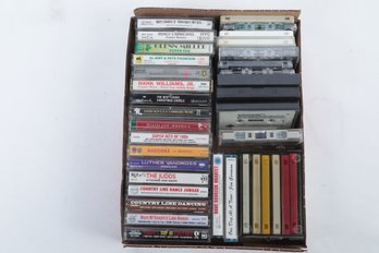 Grouping Of Vintage Cassette Tapes (Mostly Country)