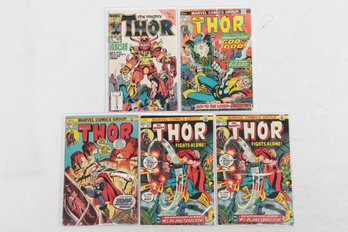 Lot Of Thor Comic Books 215 217 218 218 363