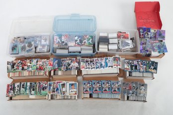 Large Lot Of Baseball Football And Hockey Cards With Stars Inserts And Nice Cards Chrome More