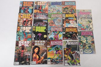 18 Assorted Marvel Comics ~ Deadpool, Avengers & More