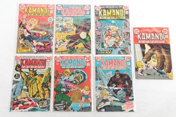 Lot Of DC Kamandi Comic Books 1 2 3 4 5 6 7 20C