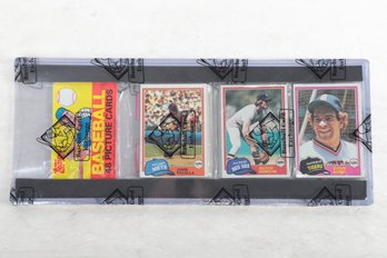 1981 Topps Baseball Card Rack Pack Factory Sealed And Certified By BBCE