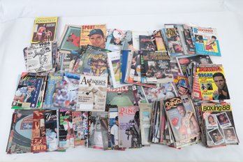 Tub Full Sports Magazines Fair Amount Boxing And Related