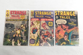 Marvel Strange Tales 91 133 138 Silverage 10c And 12c Comic Books