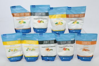 Lot Of 9 Assorted Bags Of Better Bath Epsom Salt 2lbs Bags