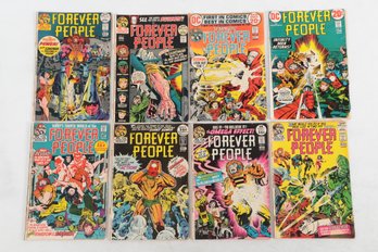 Lot Of DC Forever People Comic Books 4 5 6 7 8 9 10 11 Bronzeage