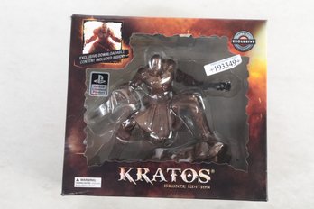 2013 Sony God Of War: Ascension Kratos Statue Figure Bronze Edition Brand New