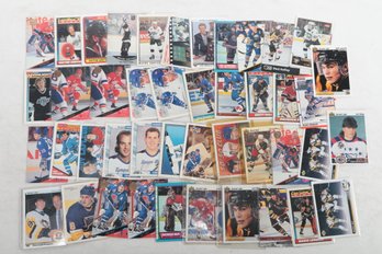 Lot Of Hockey Cards With Stars And Rookies Lafleur Jagr Lemieux Roy Gretzky More