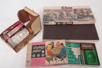 Vintage Board Games & Willy Wonka Chocolate Making Set