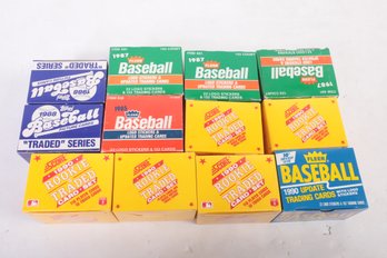 Large Lot Of Baseball Traded Sets