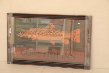 Gone Fish Inn Framed Print By W Kimble