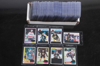 Rare 1980 Topps Hockey Complete Set All In Top Loaders In Nm Pack Fresh Condition  Unscratched