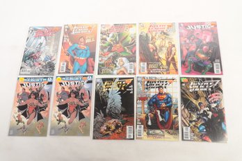 Lot Of 10 Justice League And Justice Society Comic Books