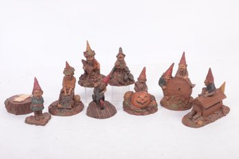 Grouping Of 8 Tom Clark Gnomes