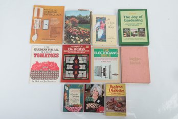 Grouping Of Vintage Cookbooks