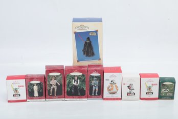 Grouping Of Hallmark Star Wars Ornaments