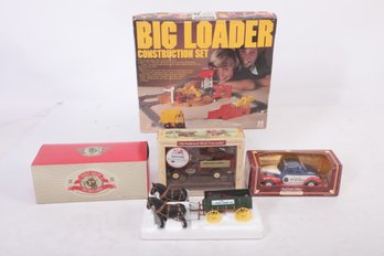 Model Cars & 'Big Loader' Kids Construction Set