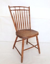 Early Antique Birdcage Windsor Back Chair