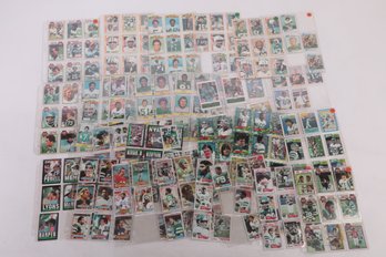 Large Lot Of Topps Ny Jets Players From The 70's And Early 80's