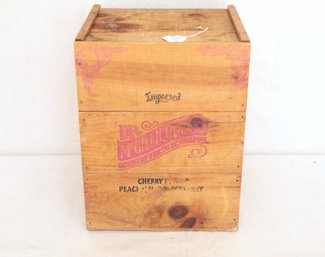 Vintage Dr. McGillicuddy's Country Fresh Schnapps Wood Shipping Crate/Box