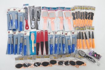 Large Lot Of Assorted Professional Foot Files Majority Are Debra Lynn