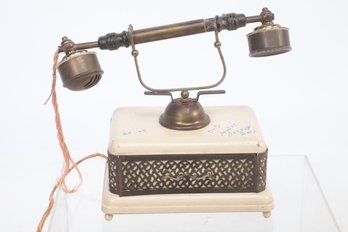 Vintage Telephone Jewelry Music Box