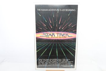 Vintage Original Framed Star Trek The Motion Picture Movie Poster