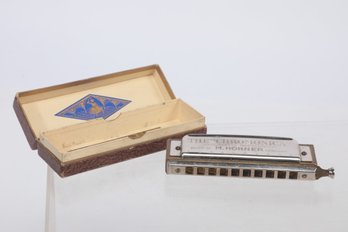 Vintage HOHNER The Chromonica Harmonica In Original Box