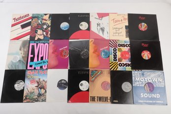 21 VTG DJ & Maxi Single 12' Vinyl Records: Beastie Boys, Iron Maiden, Deniece Williams, Doors & Many More!!