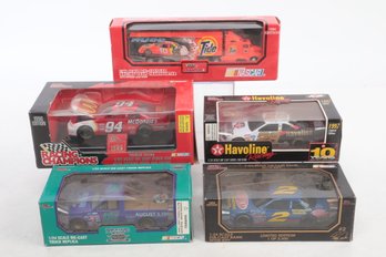 Lot Of 5 Racing Champs Die Cast Cars