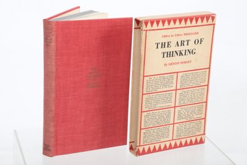 THE ART OF THINKING By ERNEST DIMNET