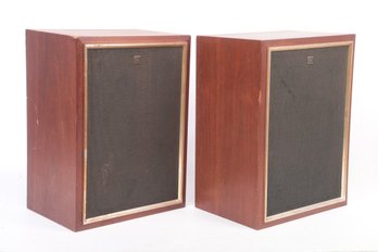 Pair Of Vintage Pioneer Model CS-53 Wood Cabinet Speakers