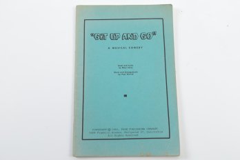Get Up And Go. Musical Comedy Script 1962.