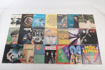 21 VTG Mixed Genre Vinyl LP's: Ten Years After, Thompson Twins, The Nice, Traffic, Mac Demarco & Many More!!